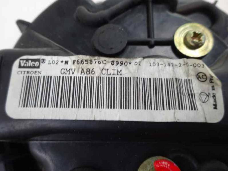 MOTOR CALEFACCION CITROEN C3 2003 1.1 (60 CV)