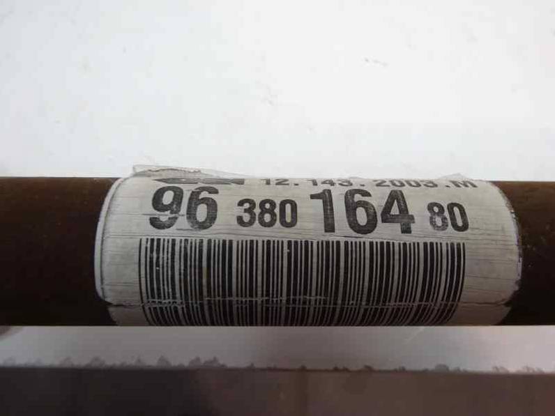 TRANSMISION DELANTERA DERECHA CITROEN C3 2003 1.1 (60 CV)