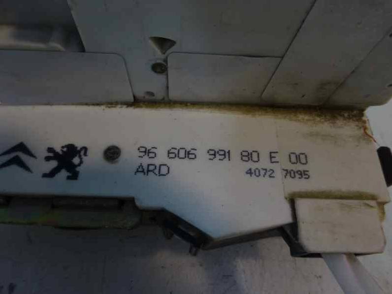 CERRADURA PUERTA TRASERA DERECHA PEUGEOT 407 2005 1.6 HDI (109 CV)