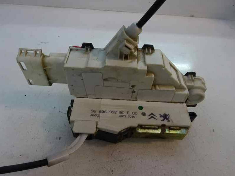 CERRADURA PUERTA TRASERA IZQUIERDA PEUGEOT 407 2005 1.6 HDI (109 CV)