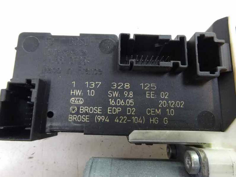 MOTOR ELEVALUNAS DELANTERO IZQUIERDO PEUGEOT 407 2005 1.6 HDI (109 CV)