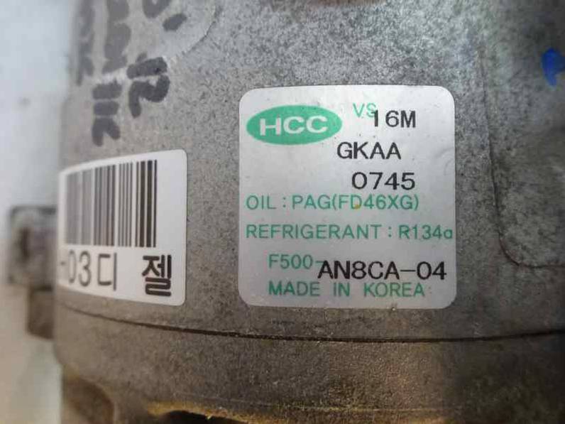 COMPRESOR AIRE ACONDICIONADO KIA CEE D 2012 1.6 CRDI (116 CV)