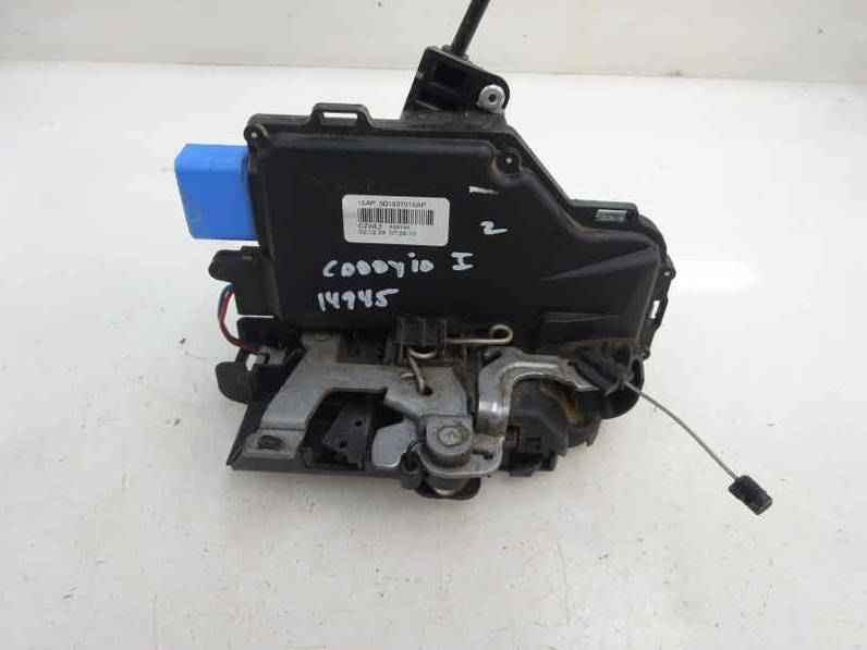 CERRADURA PUERTA DELANTERA IZQUIERDA VOLKSWAGEN CADDY KA KB 2010 1.9 TDI (105 CV)