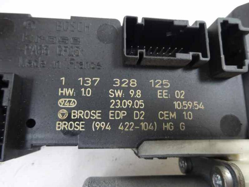 MOTOR ELEVALUNAS DELANTERO IZQUIERDO PEUGEOT 407 2006 2.0 16V HDI (136 CV)