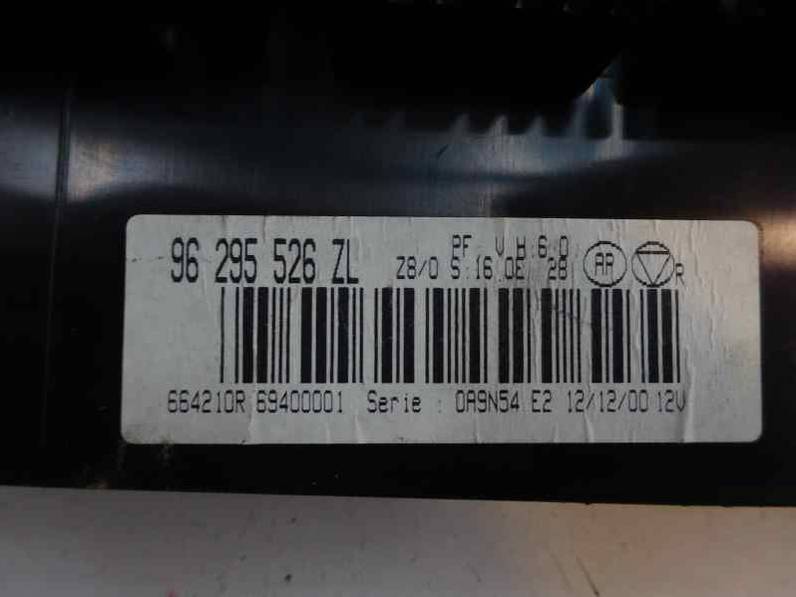 MANDO CLIMATIZADOR PEUGEOT 607 2001 2.2 HDI FAP (133 CV)