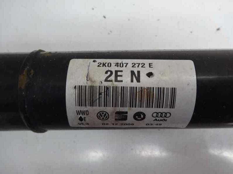 TRANSMISION DELANTERA DERECHA VOLKSWAGEN CADDY KA KB 2010 1.9 TDI (105 CV)