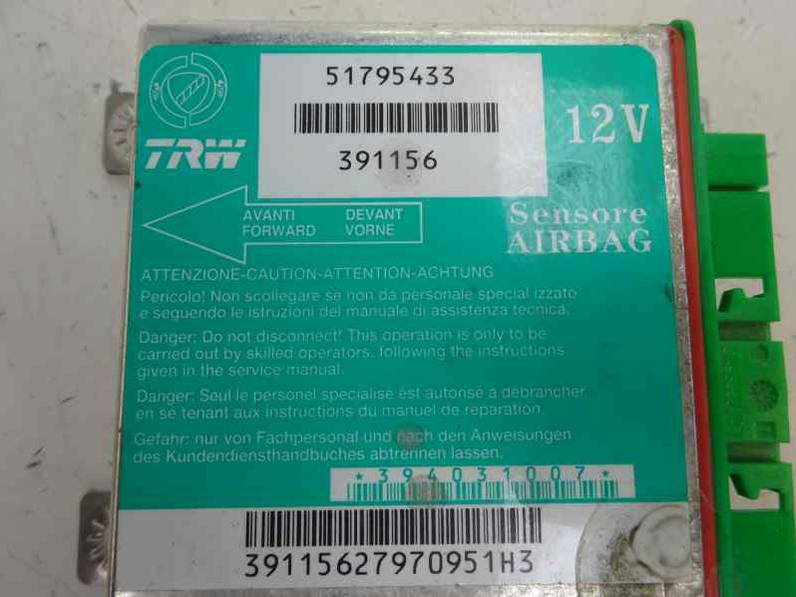 CENTRALITA AIRBAG FIAT GRANDE PUNTO 2007 1.3 16V JTD (90 CV)
