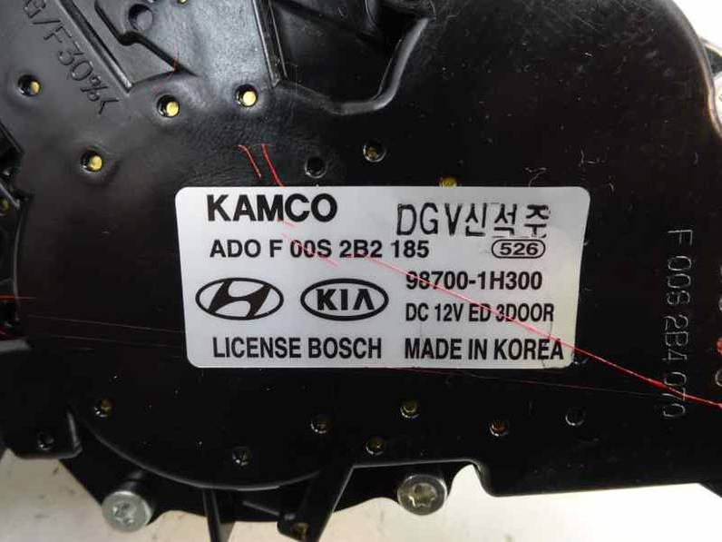 MOTOR LIMPIA TRASERO KIA CEE D 2009 1.6 (126 CV)