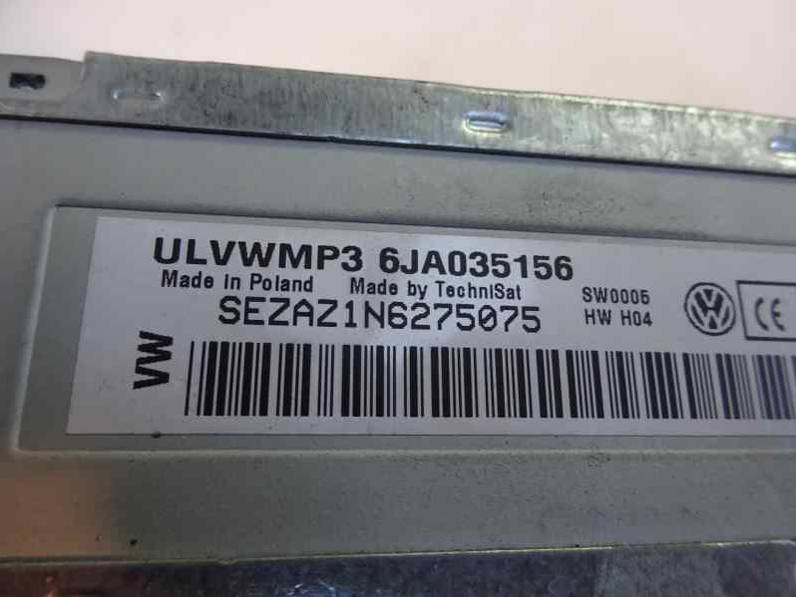 SISTEMA AUDIO RADIO CD SEAT TOLEDO 2013 1.6 TDI (105 CV)