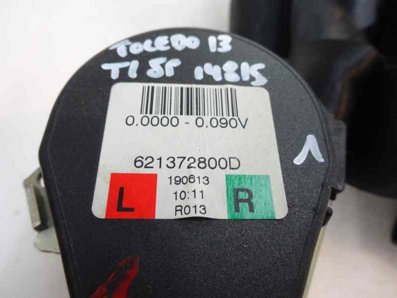 CINTURON SEGURIDAD TRASERO IZQUIERDO SEAT TOLEDO 2013 1.6 TDI (105 CV)