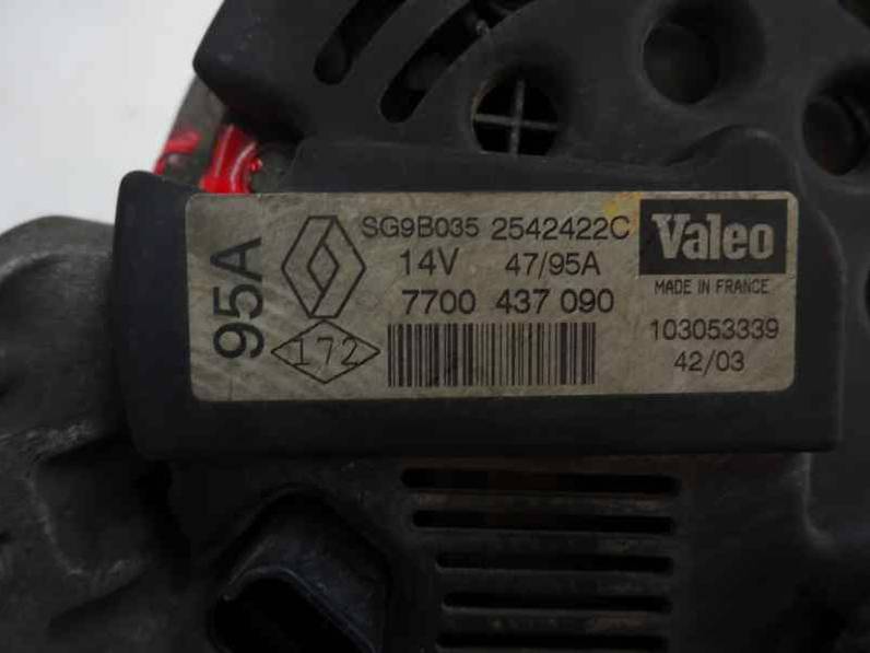 ALTERNADOR RENAULT CLIO II FASE II 2003 1.2 16V (75 CV)