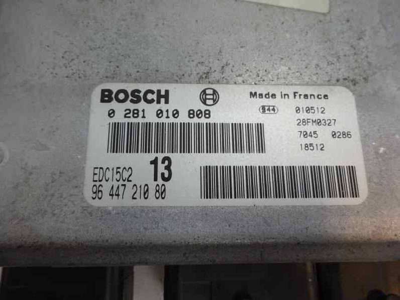 CENTRALITA MOTOR UCE CITROEN C5 BERLINA 2001 2.0 HDI (109 CV)