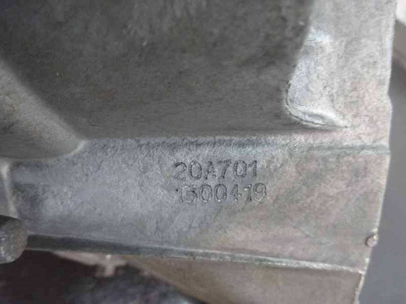 CAJA CAMBIOS PEUGEOT 208 2017 1.2 12V VTI (82 CV)