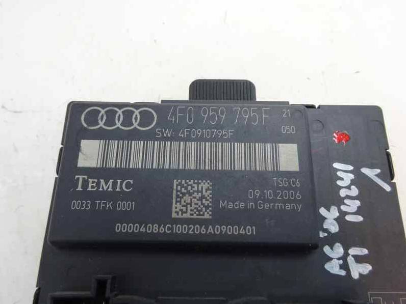 MODULO ELECTRONICO AUDI A6 BERLINA 2006 2.0 TDI (140 CV)