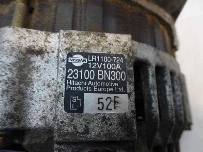 ALTERNADOR NISSAN ALMERA TINO 2005 2.2 DCI D (112 CV)
