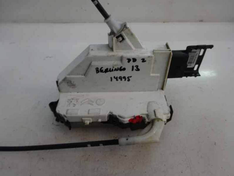 CERRADURA PUERTA DELANTERA DERECHA CITROEN BERLINGO STATION WAGON 2013 1.6 16V HDI (90 CV)