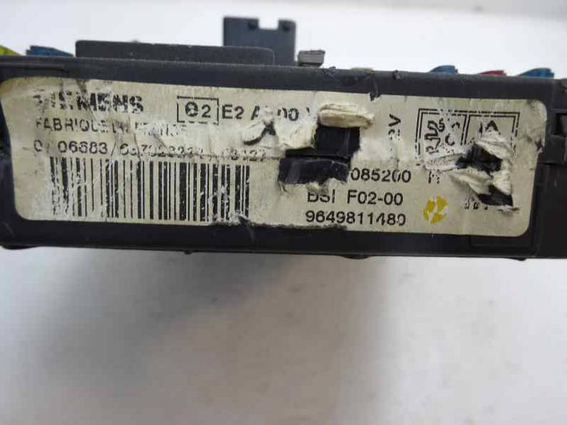 CAJA RELES FUSIBLES CITROEN C3 2003 1.4 HDI (68 CV)