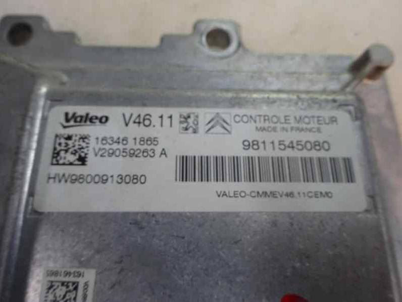 CENTRALITA MOTOR UCE PEUGEOT 208 2017 1.2 12V VTI (82 CV)