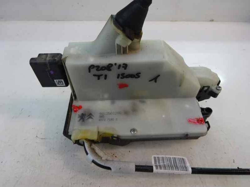 CERRADURA PUERTA TRASERA IZQUIERDA PEUGEOT 208 2017 1.2 12V VTI (82 CV)