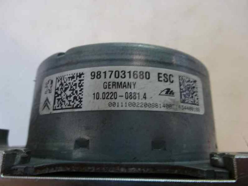 ABS PEUGEOT 208 2017 1.2 12V VTI (82 CV)