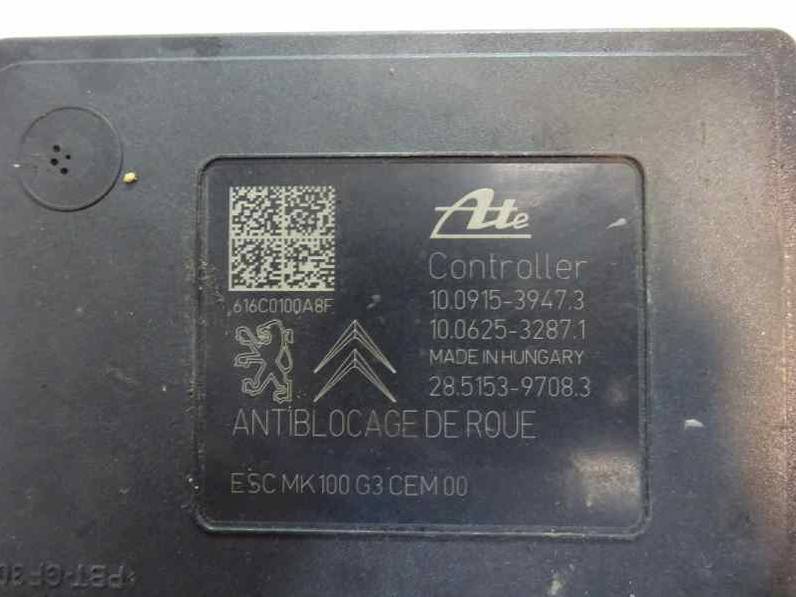 ABS PEUGEOT 208 2017 1.2 12V VTI (82 CV)