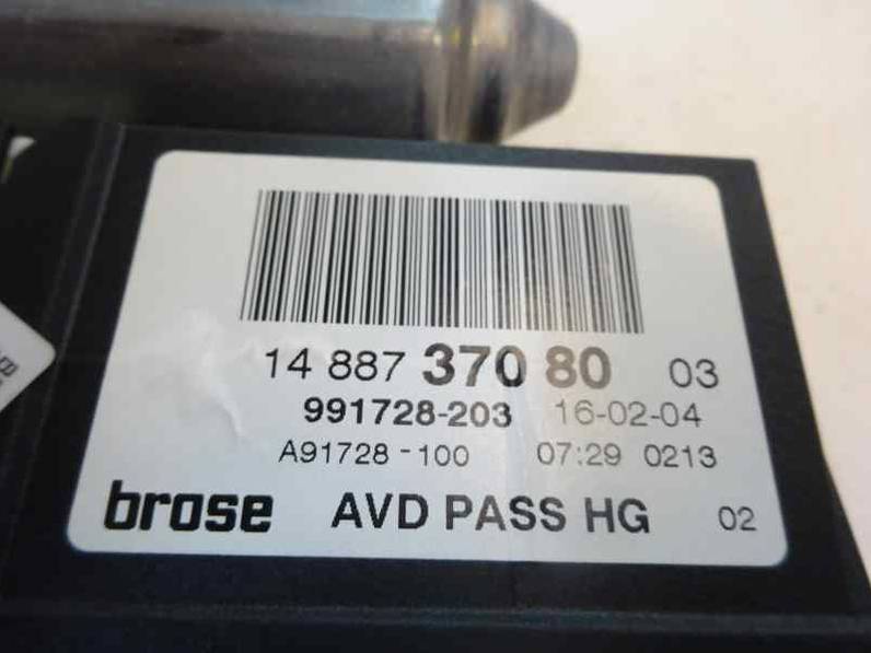 MOTOR ELEVALUNAS DELANTERO DERECHO CITROEN C8 2004 2.2 HDI FAP (128 CV)