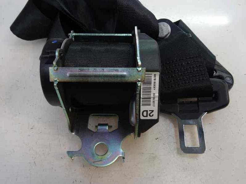 CINTURON SEGURIDAD TRASERO DERECHO PEUGEOT 2008 2017 1.6 BLUE-HDI FAP (120 CV)