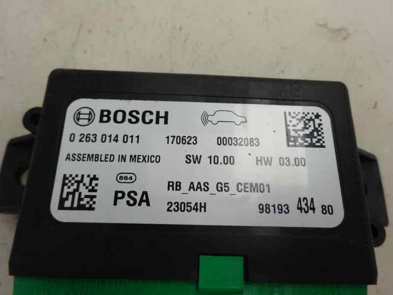 MODULO ELECTRONICO PEUGEOT 2008 2017 1.6 BLUE-HDI FAP (120 CV)