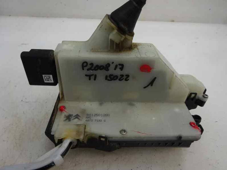 CERRADURA PUERTA TRASERA IZQUIERDA PEUGEOT 2008 2017 1.6 BLUE-HDI FAP (120 CV)