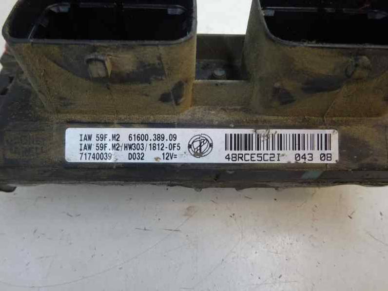 CENTRALITA MOTOR UCE FIAT PUNTO BERLINA 2000 1.2 (60 CV)