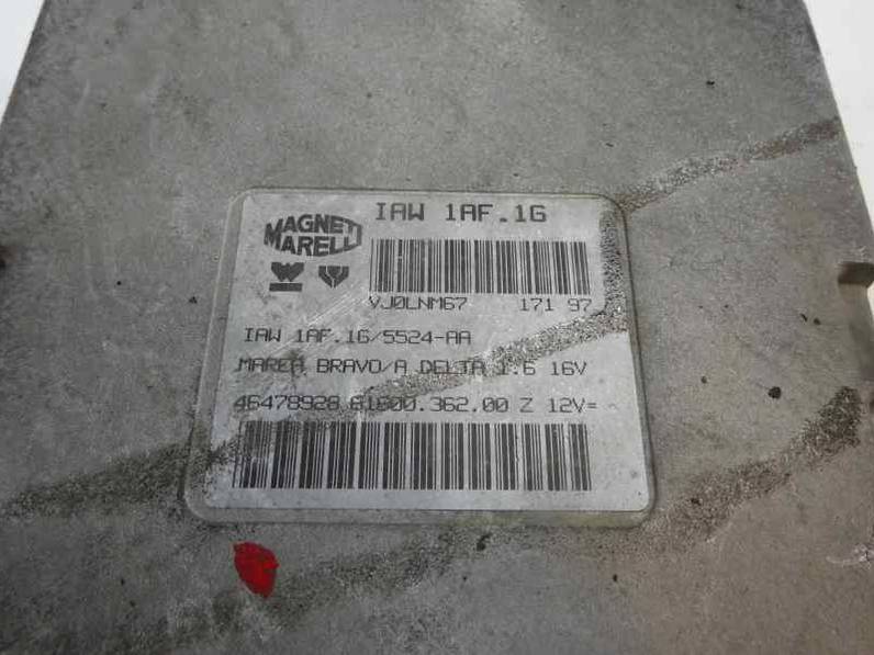 CENTRALITA MOTOR UCE FIAT BRAVA 1997 1.6 16V (103 CV)