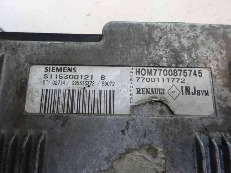 CENTRALITA MOTOR UCE RENAULT MEGANE I SCENIC 1999 1.6 (90 CV)