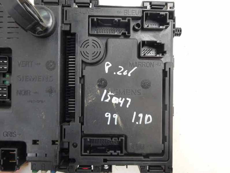 CAJA RELES FUSIBLES PEUGEOT 206 BERLINA 1999 1.9 D (69 CV)
