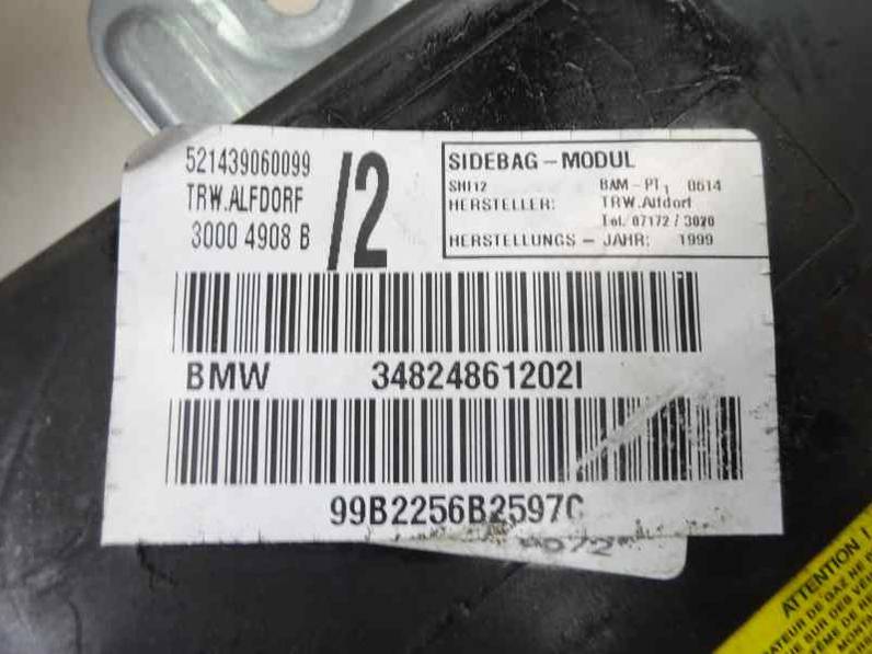 AIRBAG DELANTERO DERECHO BMW SERIE 3 COUPE 2002 2.0 24V (150 CV)