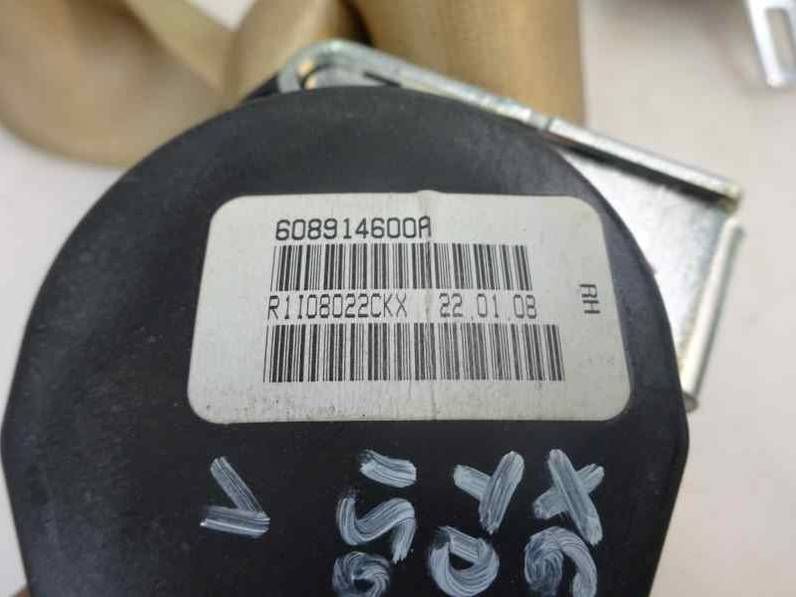 CINTURON SEGURIDAD TRASERO DERECHO BMW X6 2008 3.0 TURBODIESEL (286 CV)