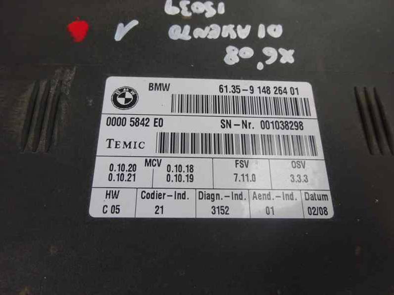 MODULO ELECTRONICO BMW X6 2008 3.0 TURBODIESEL (286 CV)