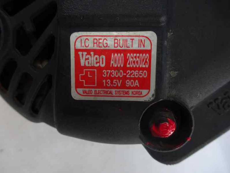 ALTERNADOR HYUNDAI TUCSON 2006 2.0 (141 CV)