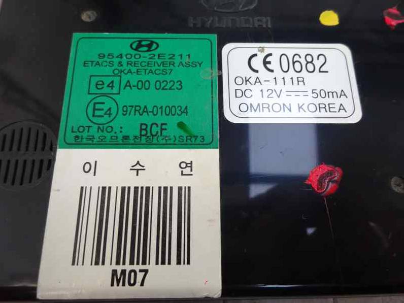 MODULO ELECTRONICO HYUNDAI TUCSON 2006 2.0 (141 CV)