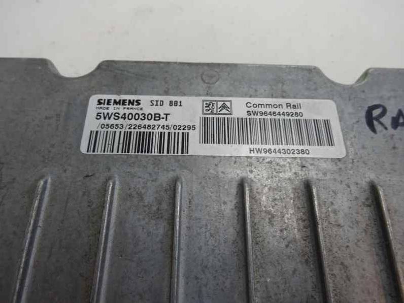 CENTRALITA MOTOR UCE PEUGEOT 307 2003 2.0 HDI (90 CV)