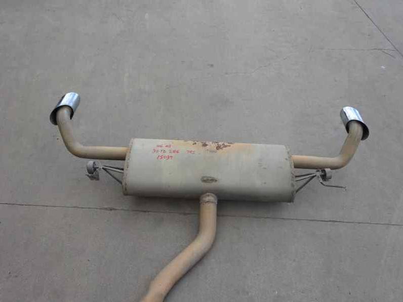 TUBO ESCAPE COMPLETO BMW X6 2008 3.0 TURBODIESEL (286 CV)