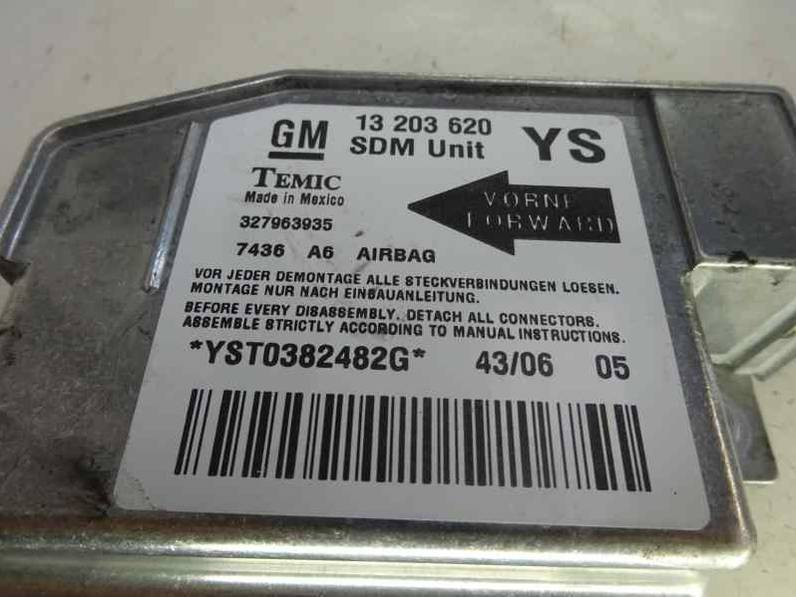 CENTRALITA AIRBAG OPEL MERIVA 2007 1.7 16V CDTI (101 CV)