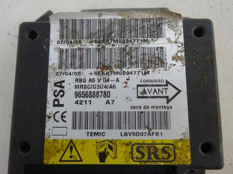 CENTRALITA AIRBAG CITROEN C2 2005 1.4 HDI (68 CV)