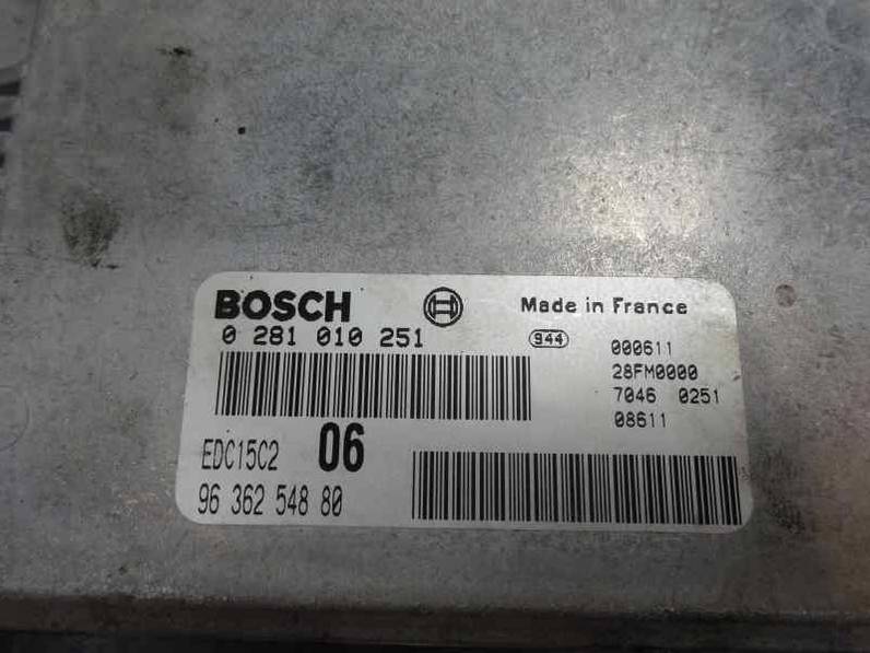 CENTRALITA MOTOR UCE CITROEN XANTIA BERLINA 2000 2.0 HDI (109 CV)