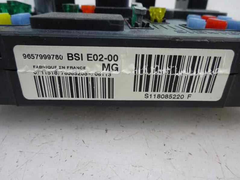 CAJA RELES FUSIBLES CITROEN XSARA PICASSO 2008 1.6 16V HDI (90 CV)