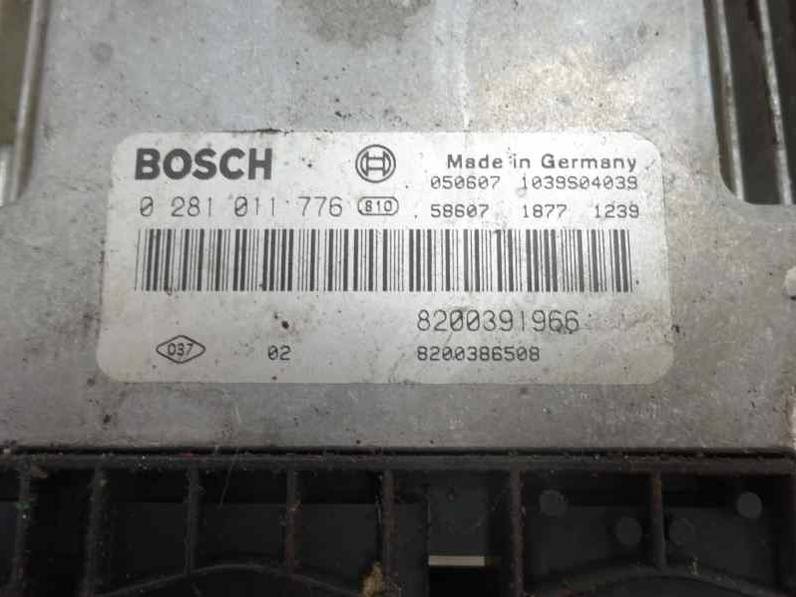 CENTRALITA MOTOR UCE RENAULT SCENIC II 2005 1.9 DCI D (120 CV)