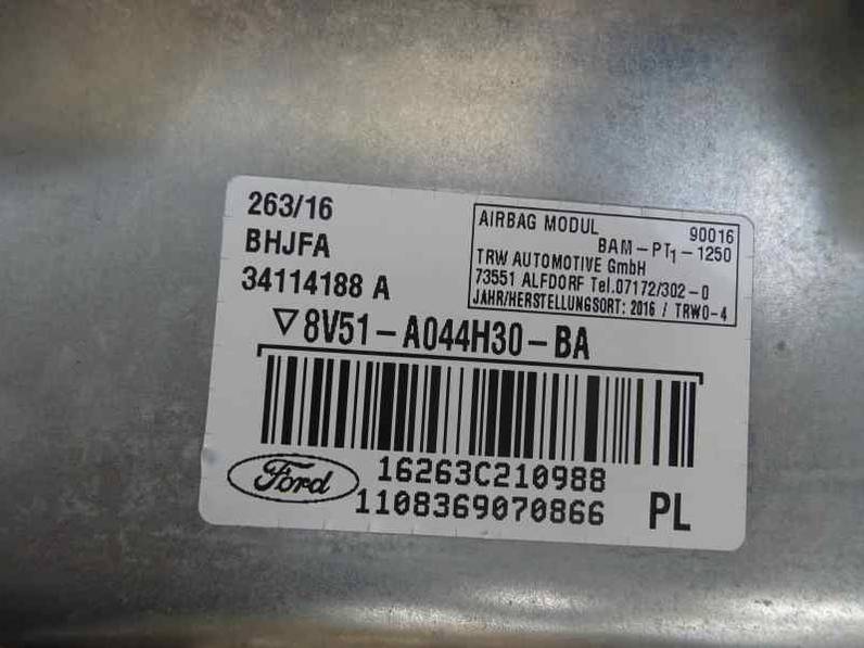 AIRBAG DELANTERO DERECHO FORD FIESTA 2016 1.25 16V (82 CV)