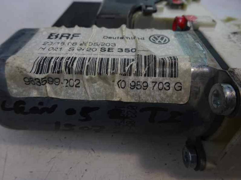 MOTOR ELEVALUNAS TRASERO IZQUIERDO SEAT LEON 2005 1.9 TDI (105 CV)
