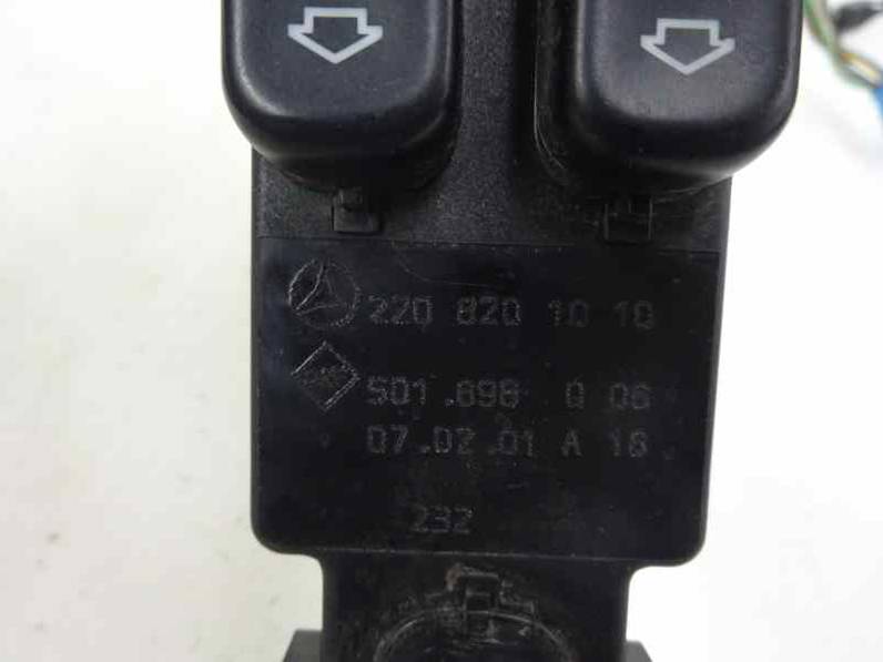 MANDO ELEVALUNAS DELANTERO IZQUIERDO MERCEDES CLASE S BERLINA 2002 3.2 CDI (197 CV)