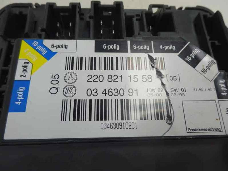 MODULO ELECTRONICO MERCEDES CLASE S BERLINA 2002 3.2 CDI (197 CV)