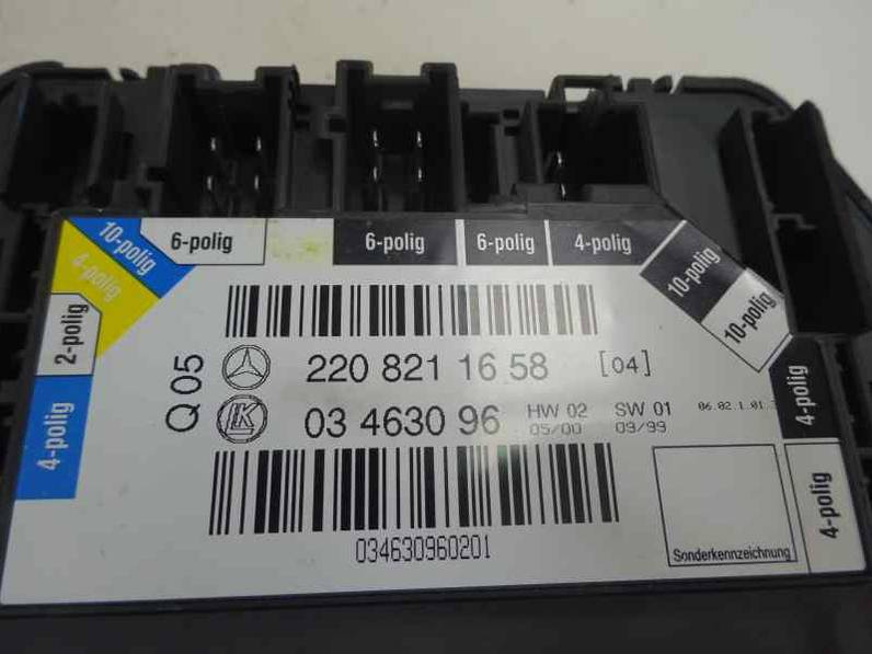 MODULO ELECTRONICO MERCEDES CLASE S BERLINA 2002 3.2 CDI (197 CV)